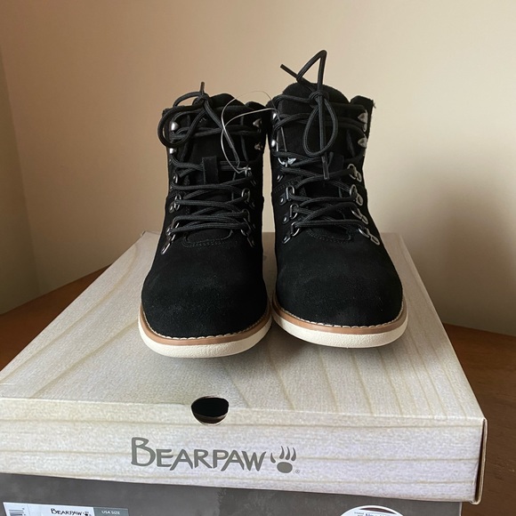 Bear paw cow suede boots - Picture 3 of 8